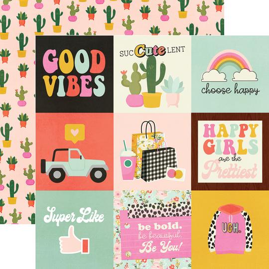 Papeles Kate&Ash 3*3 Simple Stories