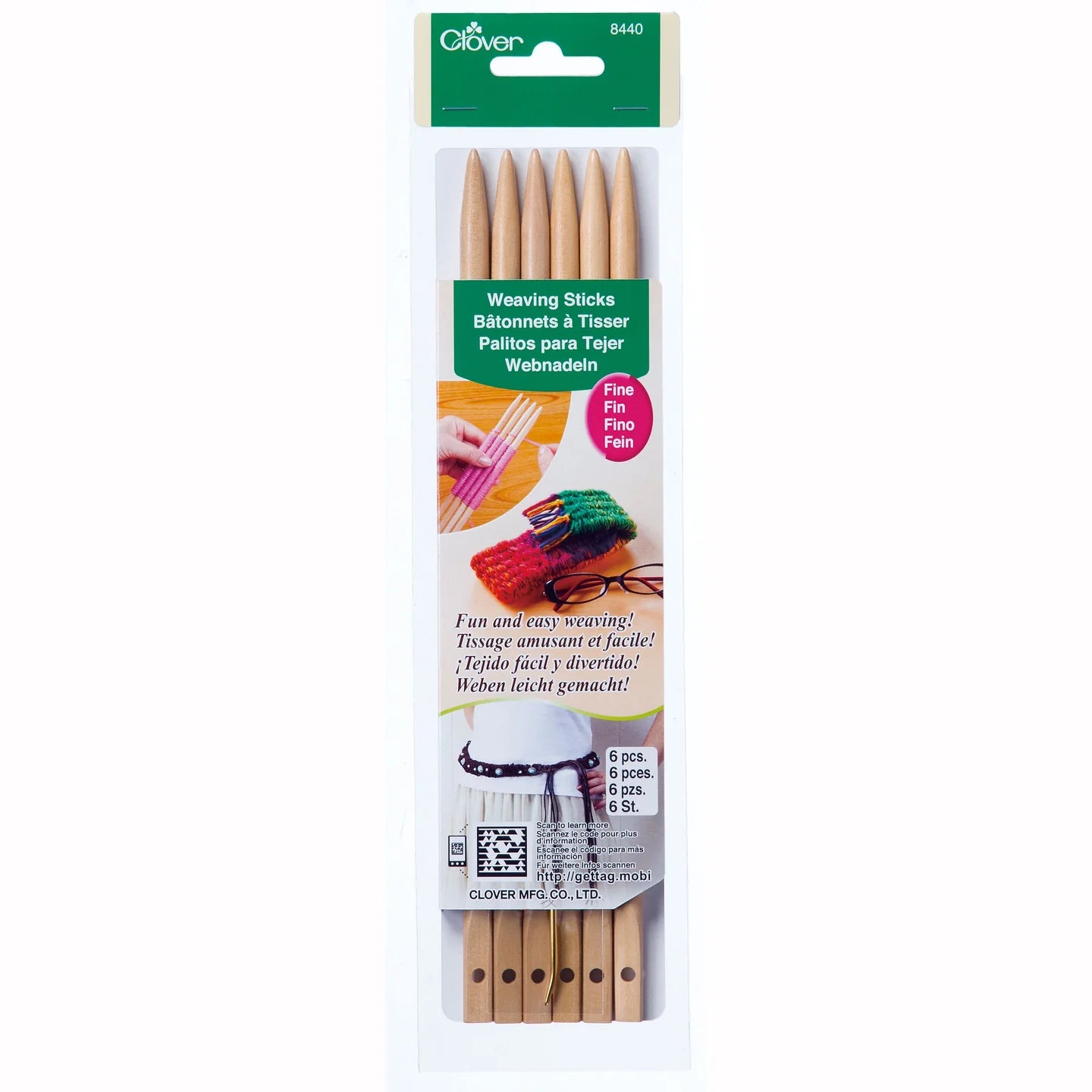 TELAR CON PALILLOS CLOVER