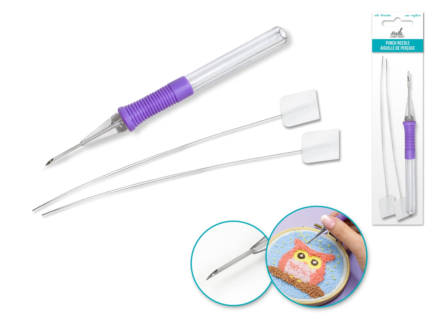 HERRAMIENTA NEEDLE PUNCH ( BORDADO RUSO) MULTICRAFT