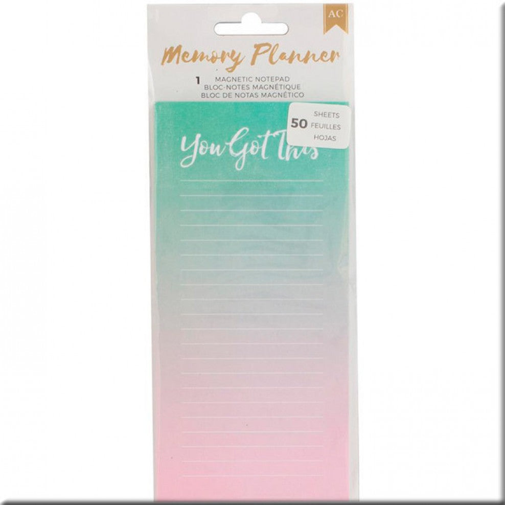 MEMORY PLANNER: NOTAS MAGNETICAS AC