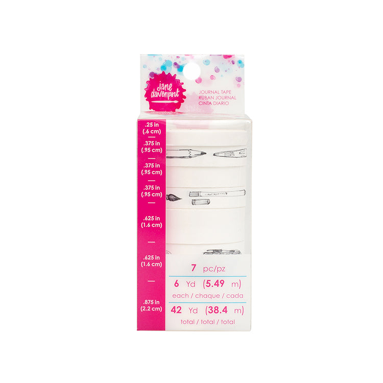 SET WASHI TAPES PARA DECORAR JANE DAVENPORT AMERICAN CRAFTS