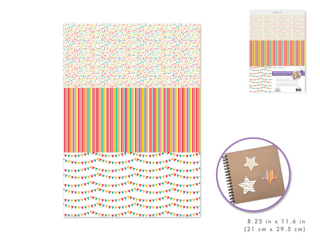 SET DE WASHI TAPE MULTICRAFT (Elige un diseño)