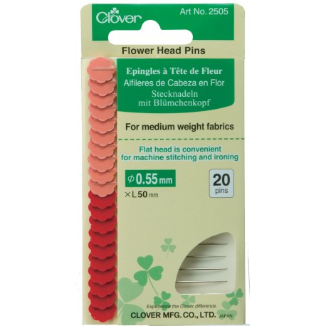 Alfileres para patchwork Clover