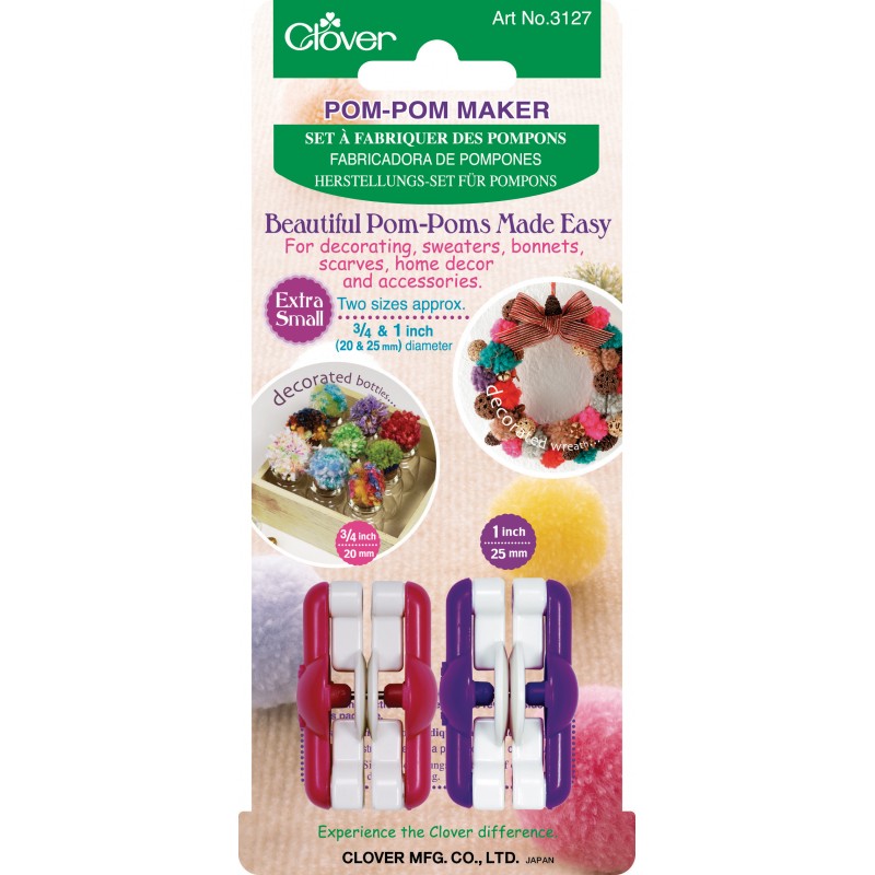 CLOVER HERRAMIENTAS PARA HACER POM POM