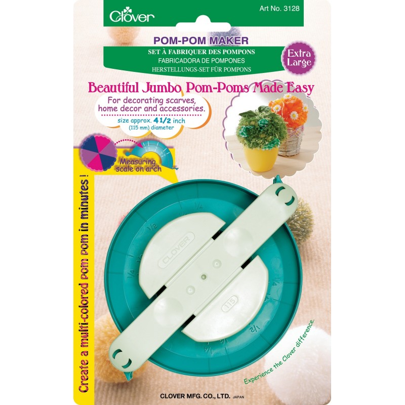 CLOVER HERRAMIENTAS PARA HACER POM POM