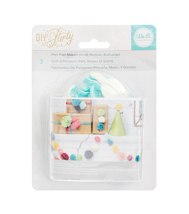 POMPOM MAKER 3 en 1 WERMEMORY