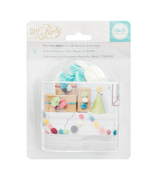 POMPOM MAKER 3 en 1 WERMEMORY