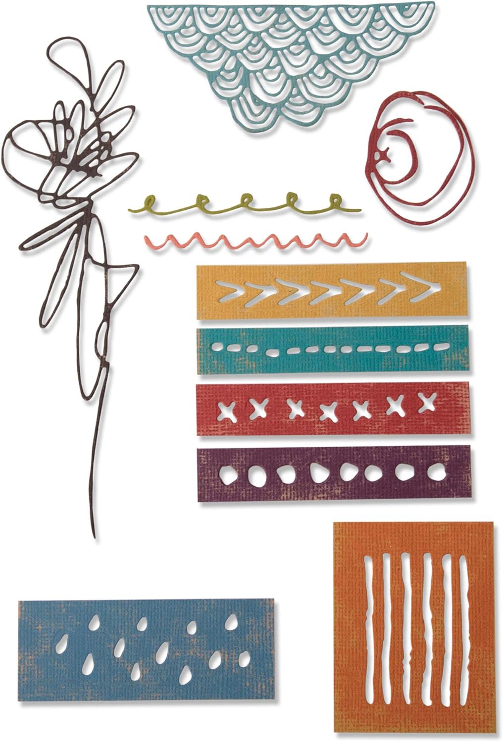 MATRIZ-TROQUEL THINLITS  SET ELEMENTOS SIZZIX