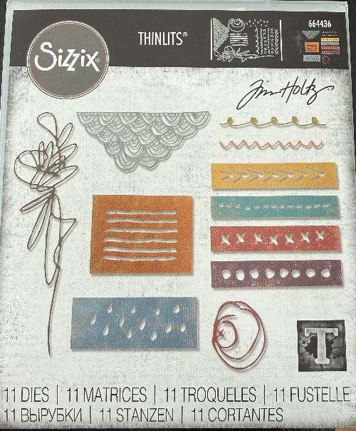 MATRIZ-TROQUEL THINILITS MULTIPLES CORTES  SIZZIX