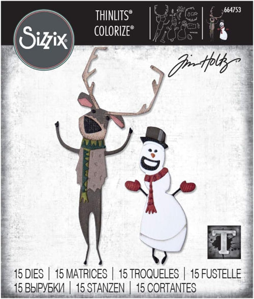 MATRIZ-TROQUEL THINILITS MULTIPLES CORTES  SIZZIX