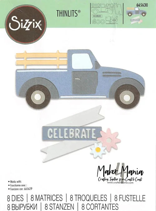MATRIZ-TROQUEL THINILITS MULTIPLES CORTES  SIZZIX