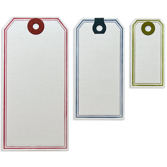 MATRIZ-TOQUEL  CORTE THINLITS TAGS (ETIQUETAS) SIZZIX