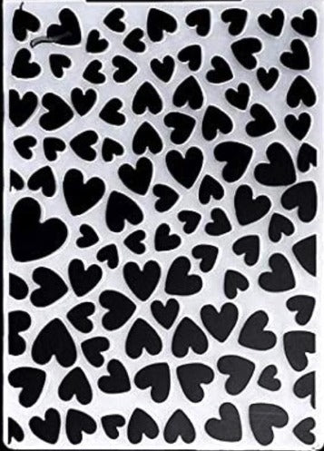 EMBOSSING FOLDER  (PLANTILLAS DE RELIEVE) 10*15cm CRAFTYDIY