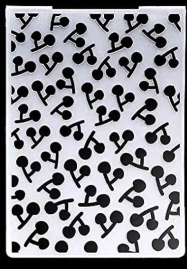 EMBOSSING FOLDER  (PLANTILLAS DE RELIEVE) 10*15cm CRAFTYDIY