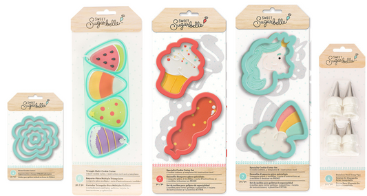 KIT DE CORTADORES DE GALLETAS SUGARBELLE