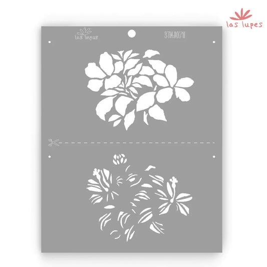 ESTENCIL 24*30cm DOBLE REGISTRO LAS LUPES