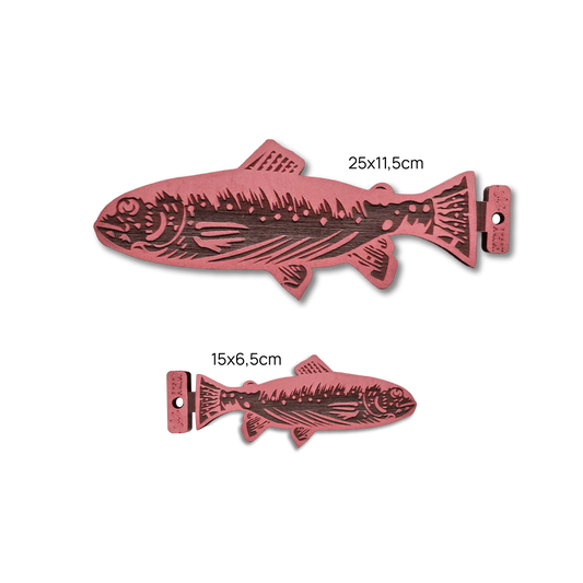 SELLO O TIMBRE PECES LAS LUPES