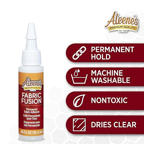 PEGAMENTO PERMANENTE PARA TELA 195 ML ALEENE´S
