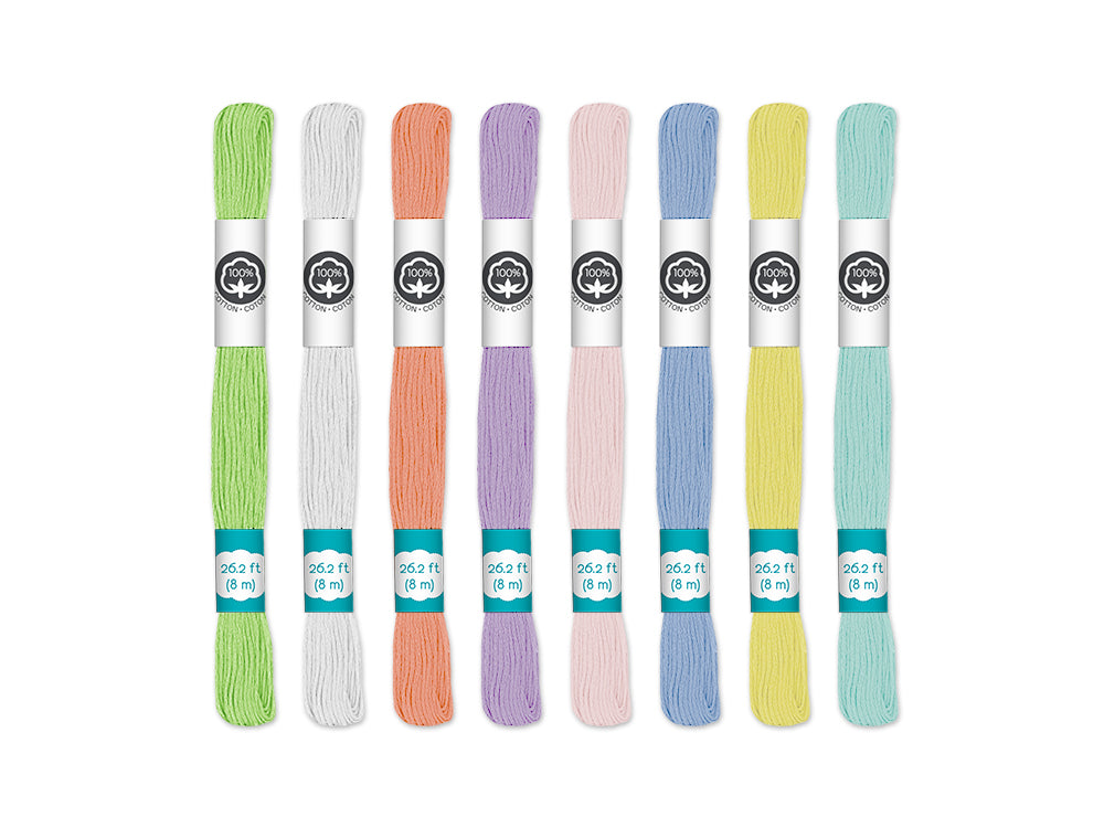 SET DE HILOS  PARA BORDAR FLOSS FOREVER IN TIME