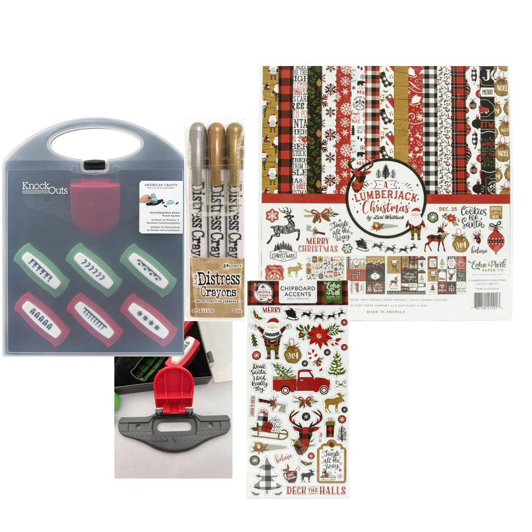 KIT PACK SCRAPBOOK COMPLETO