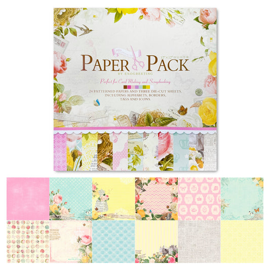 Pack de papeles Rosa 30*30 cm MGM