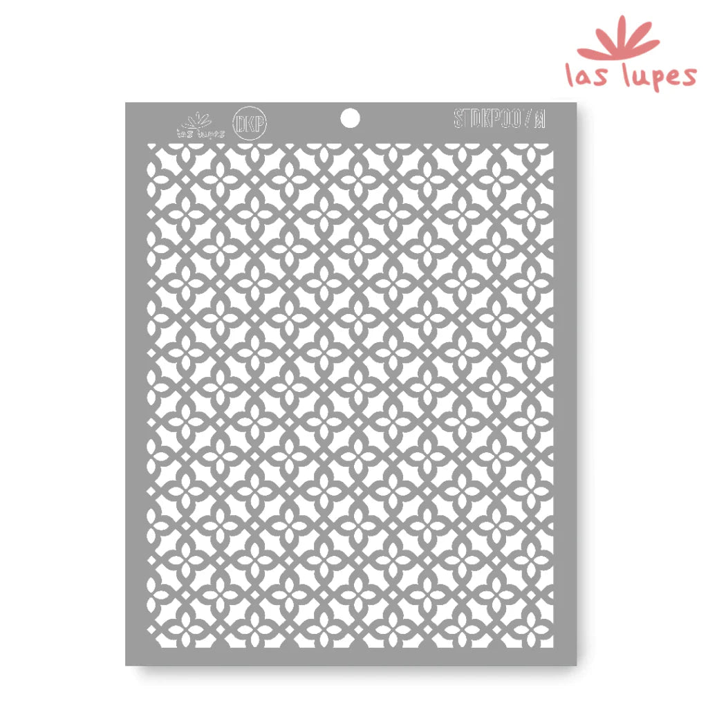 ESTENCIL TIPO PATTERN DKP  24*30cm LAS LUPES